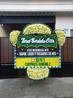 Papan Bunga Duka di Pontang