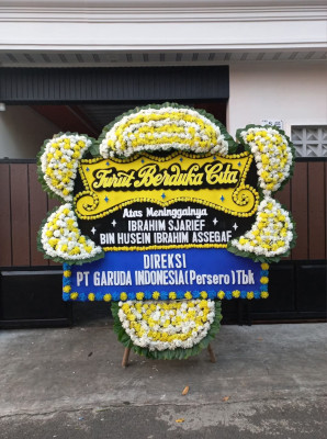 Papan Bunga Duka di Pontang