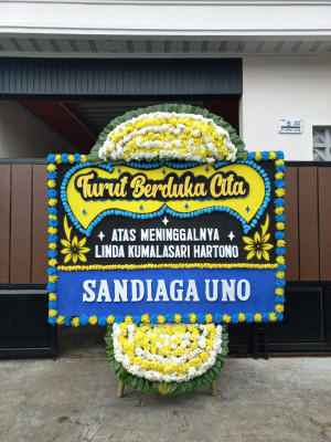 Papan Bunga Duka di Pontang